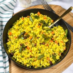 Poha Dish