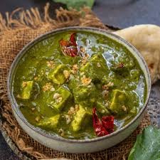 Palak Paneer with Tandoori Roti